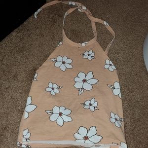 Floral tank crop